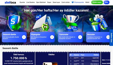 Slottica Güncel Giriş Linki